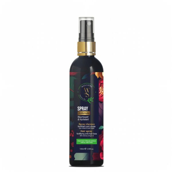 Spray Anti-Chute Cheveux au Romarin – Lotion Fortifiante Naturelle | Was Liebe