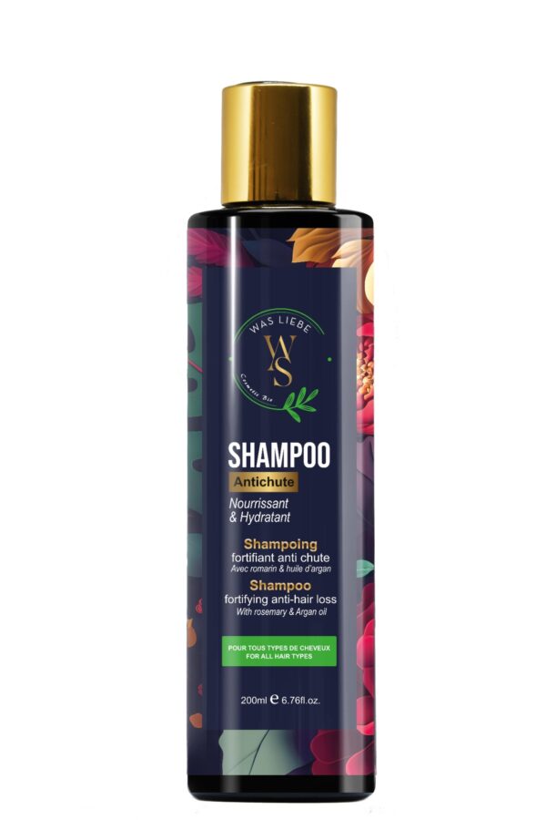 Shampoing Anti-Chute – Romarin & Argan | Was Liebe